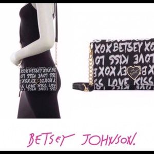 New Betsey Johnson Logo Crossbody
